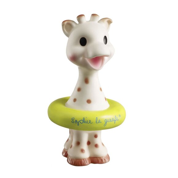 Sophie La Girafe Bath Toy With Green Float For Infants 6M+ Soft & Safe Baby Bath - Picture 4 of 6